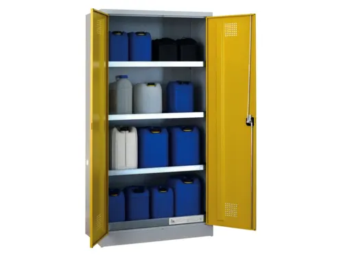 milieukast,v. aquatox. stoffen,HxBxD 1950x1000x500mm