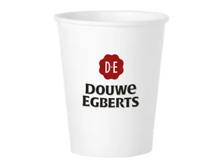 Beker karton Douwe Egberts 180ml zwart 100 stuks - 5
