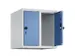 opzetkast,v. locker,2vak.,vak B 250mm,HxBxD 500x500x500mm,vleugeldeur