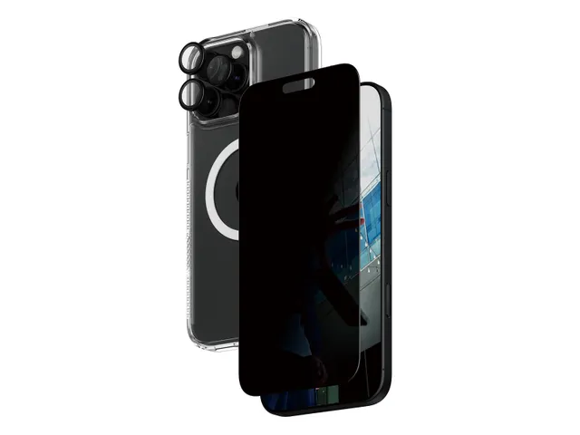 PanzerGlass 3-in-1 Privacy Protection Bundle iPhone 16 Pro Max, App