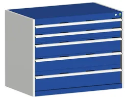 ladekast,HxBxD 800x1050x650mm,5lade(n),lade voor normale belastingen