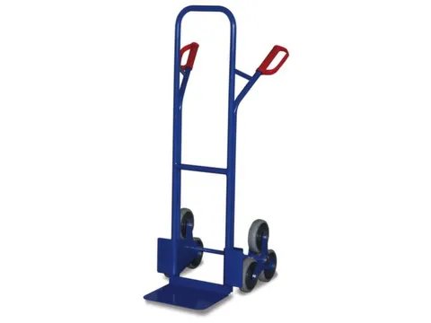 3 Ster Trappensteekwagen 200kg Staal Steekplaat Massief Rubber Banden