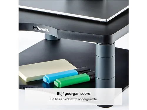 Monitorstandaard Fellowes Premium grafiet