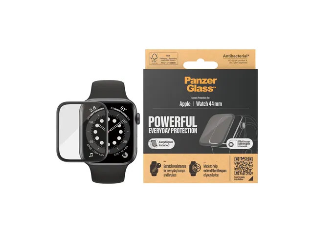PanzerGlass Apple Watch Series 4 | 5 | 6 | SE 44mm | Screen Protect