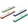 Vloerschrobber hard 40cm rood