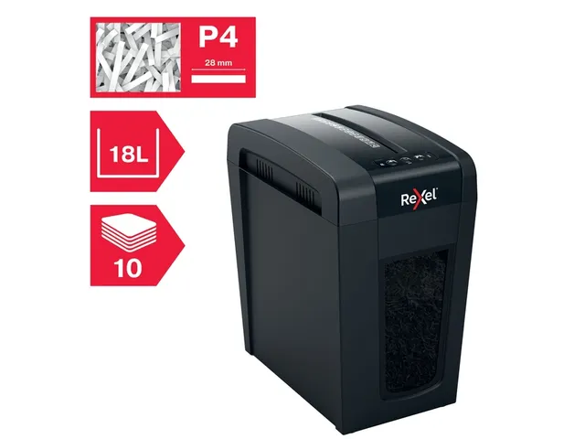 Papiervernietiger Rexel Secure X10-SL snippers 4x40mm