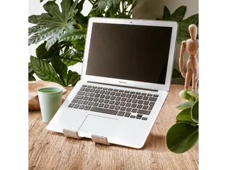 RGOTPW Treepod laptop- en tabletstandaard biobased Wit - 8