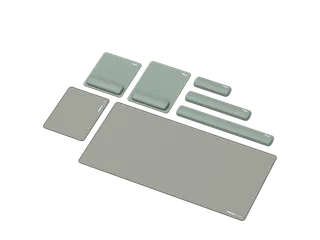 Muismat met polssteun Fellowes Breyta XL saliegroen 21x28cm - 7