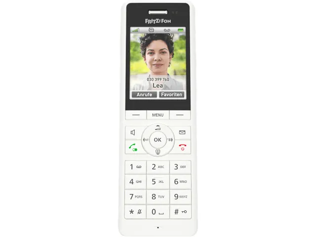 Fritz! Fon X6 Dect Handset AVM Wit Draadloos Li-Ion-Accu