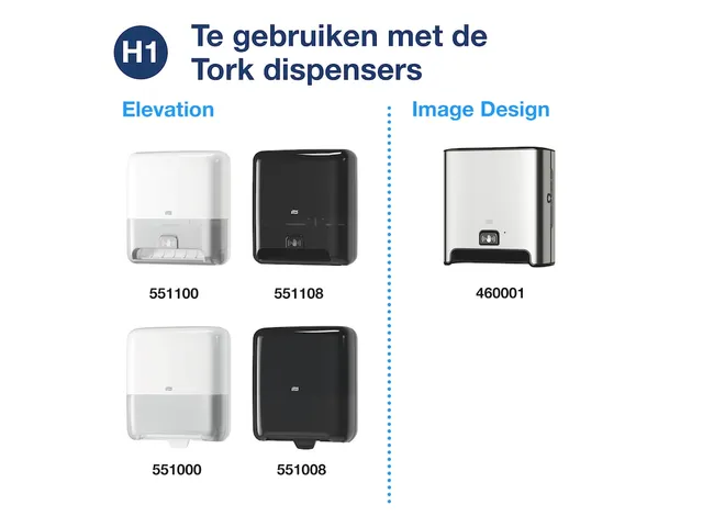 Tork 290076 H1 Matic Advanced Handdoekrol Groen 2-laags 150m Pallet