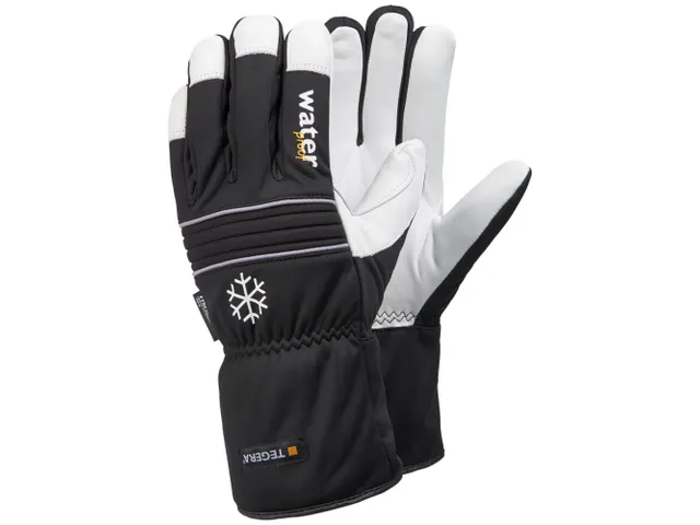 Tegera 296 koudebestendige handschoenen, zwart/wit, maat 10, per 6 paa