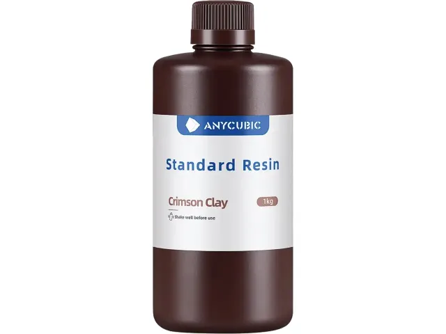 UV/LCD STANDARD CRIMSON CLAY 1kg