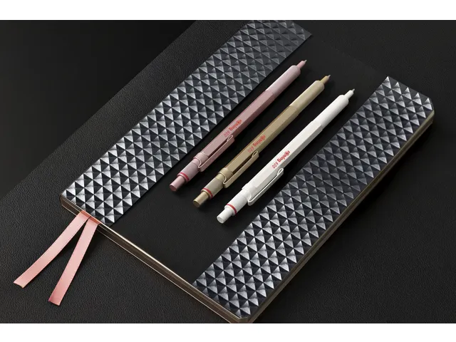 Balpen rOtring 600 medium goud