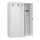 locker voor scheiding van kleding,HxBxD 1850x1200x500mm,4vak