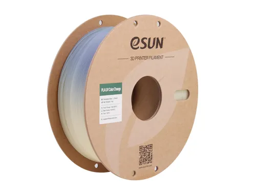 eSUN 3D printer Filament PLA-UV Color Change 1,75 mm Blauw 1kg