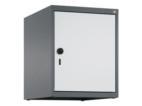 opzetkast,v. locker,1vak.,vak B 400mm,HxBxD 500x400x500mm,vleugeldeur