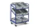Servante Pour Bacs Norme Europe Sans Plateau Chargement Lxl 410x610mm