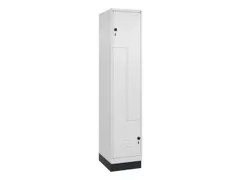 armoire vestiaire Z HxlxP 1950x400x500mm larg. compart. 200/400mm