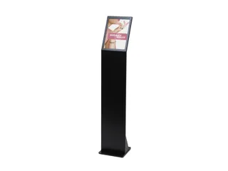 Office Magnetische Menustandaard met Acryl Vak A4 Zwart - 10