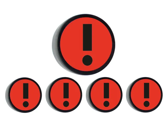 Impressiemagneet Attention 35mm Rood