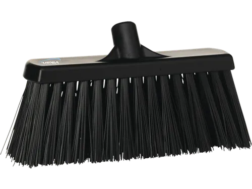 Hygiene 2915-9 Bezem Zwart 30cm harde vezels 330mm