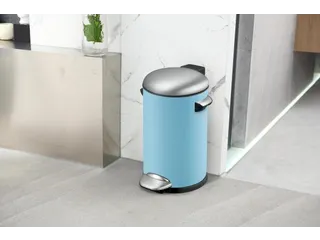 Pedaalemmer Belle Deluxe 12 Liter Licht Blauw - 3