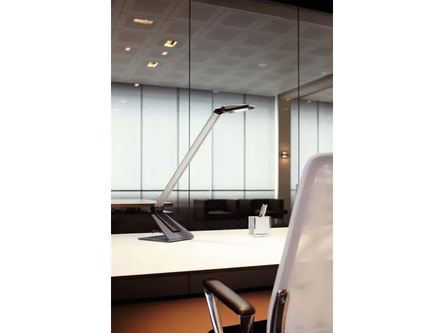 Bureaulamp LED MAULsolaris Zilver