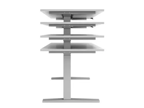 Elektrisch in hgte vst. zit-sta-bureau,HxBxD 700-1200x1800x800mm