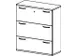 Armoire Pour Dossiers Suspendus,Finition Corps ,Finition Face Avant