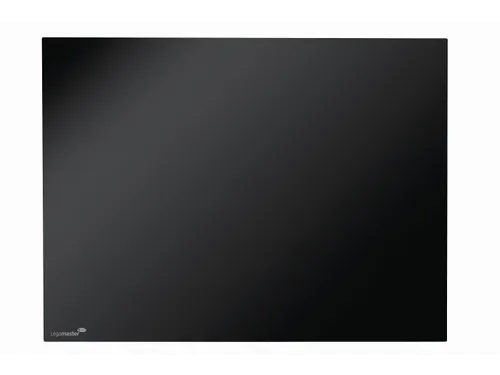 Glasbord 90x120cm Zwart