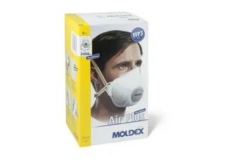 Moldex herbruikbaar stofmasker Air Plus FFP3 R D ProValve ventiel - 2