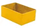 Inzetbak HxLxB 63x162x108mm Polystyreen Geel 50 stuks