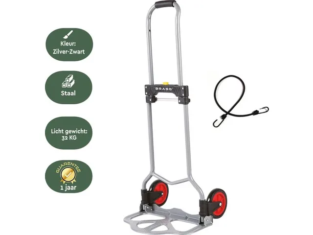 Inklapbare Steekwagen 60KG HT60