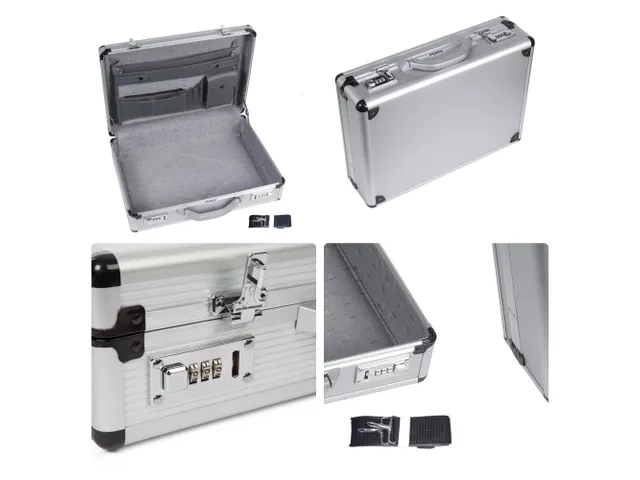 Aluminium Diplomatenkoffer 460x335x110mm 16.9 Liter