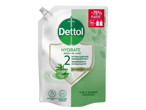 Dettol Handzeep Hydrating Aloe Vera navulling 500ml