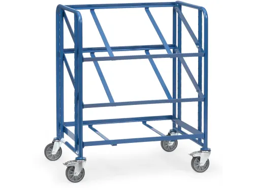 Eurobakkenwagens 2390 3 Etages 250kg 820x610mm Open Frame