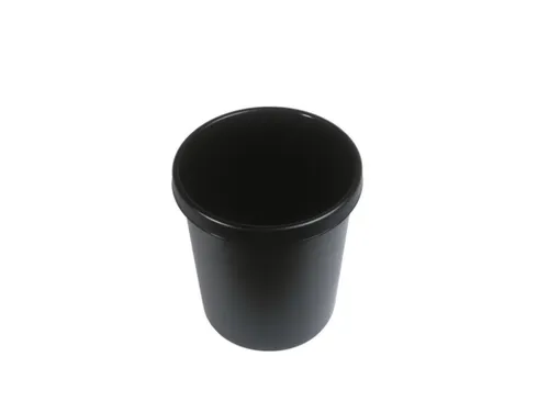 Kunststof Prullenmand 30 Liter H X Ø 405X 350Mm Pp Zwart