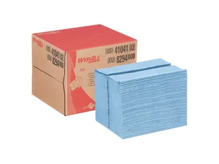 Reinigingsdoek WypAll X80 dispenserdoos 1-laags 160 vel blauw 8294 - 2