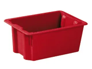 Draaistapelbak Pp Hxlxb 180X400X280Mm 13L Rood - 2