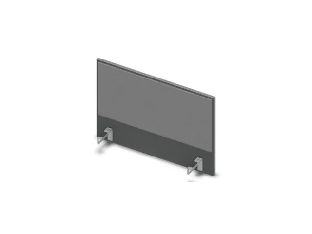 opzetpaneel bureau aanbouw zijkant MS-donkergrijs BN8078-grijs 800mm