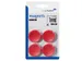 Magneet Legamaster 30mm 850gr rood 4 stuks