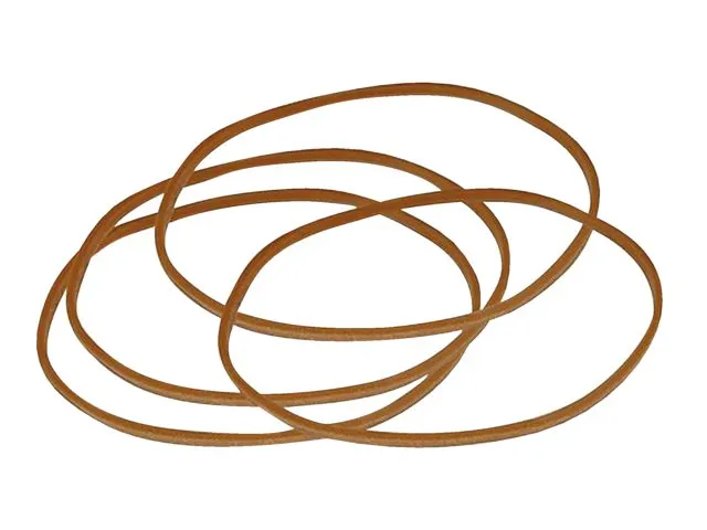 Elastiek Standard Rubber Bands 34 100x2.5mm 500gr 800 stuks bruin