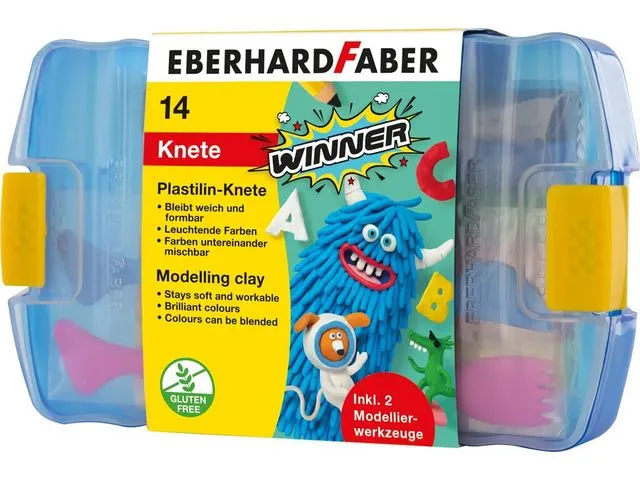 Pâte à modeler Eberhard Faber assorti boîte