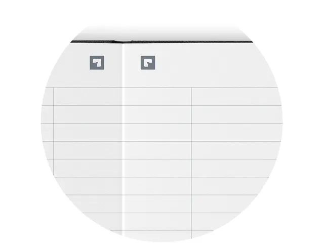 Carnet de notes Oxford Signature A5 ligné 80 feuilles noir