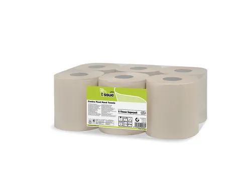 Midi poetspapier 2-laags 19cm 153 meter 6 Rollen