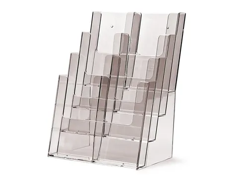 Folderhouder Balie of Wand 8x DL Staand