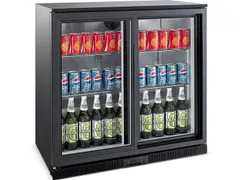 Barkoeler Zwart 2 Schuifdeuren - Combisteel 7527.0045