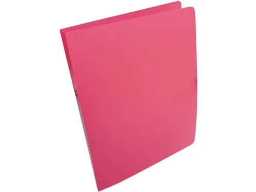 ringmap voor A4 uit PP 2 ringen van 16 mm roze