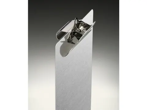 Klembord Seco acryl A4+ wit met ophanghaak tot 250 vel 80gr papier