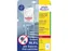 Bedrukbare antimicrobiële etiketten afneembaar wit 99.1x67.7mm